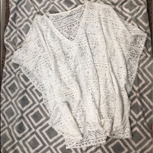 🛑SOLD🛑O’rageous Crochet Swimsuit Coverup